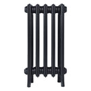 Grace - Astral Grey Dark Cast Iron Column Radiator H600mm x W333mm 4 Column - Wall Hung