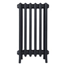 Grace - Astral Grey Dark Cast Iron Column Radiator H700mm x W393mm 4 Column - Wall Hung