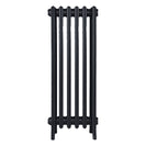 Grace - Astral Grey Dark Cast Iron Column Radiator H898mm x W393mm 4 Column - Wall Hung
