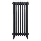 Grace - Astral Grey Dark Cast Iron Column Radiator H898mm x W454mm 4 Column - Wall Hung