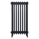 Grace - Astral Grey Dark Cast Iron Column Radiator H950mm x W514mm 4 Column - Floor Standing