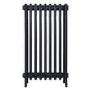 Grace - Astral Grey Dark Cast Iron Column Radiator H898mm x W575mm 4 Column - Wall Hung