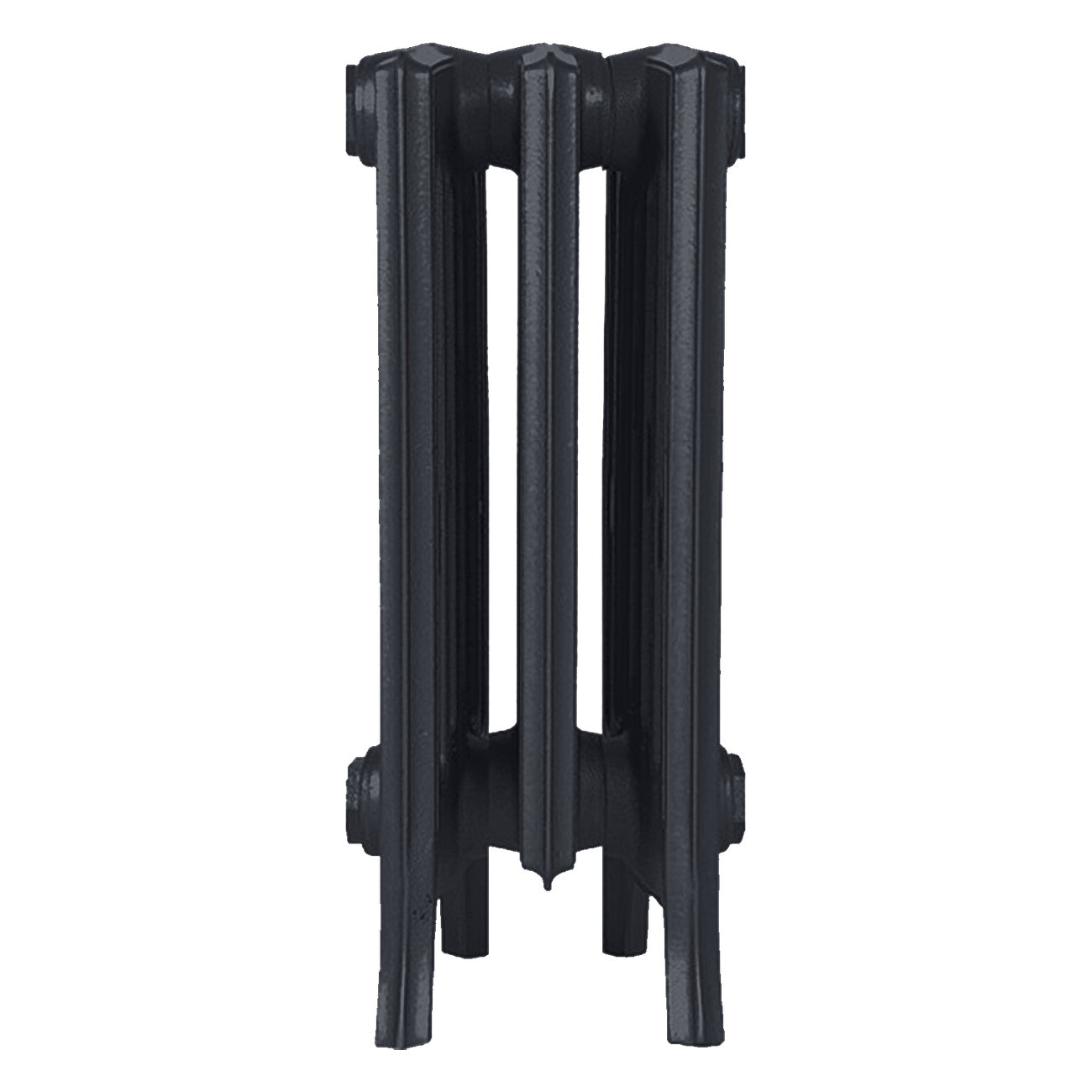Grace - Astral Grey Dark Cast Iron Column Radiator H450mm x W212mm 6 Column - Wall Hung