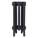 Grace - Astral Grey Dark Cast Iron Column Radiator H450mm x W212mm 6 Column - Wall Hung