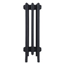 Grace - Astral Grey Dark Cast Iron Column Radiator H600mm x W212mm 6 Column - Wall Hung