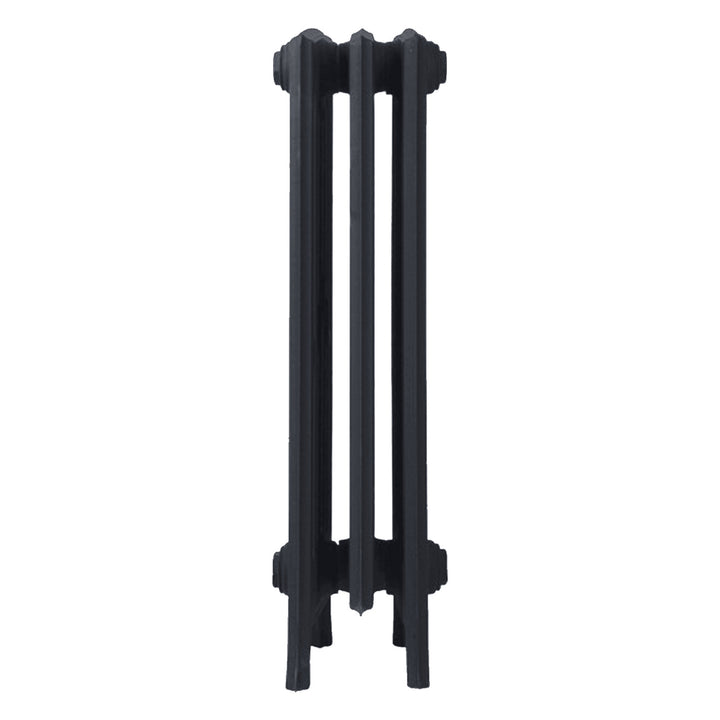 Grace - Astral Grey Dark Cast Iron Column Radiator H700mm x W212mm 6 Column - Wall Hung