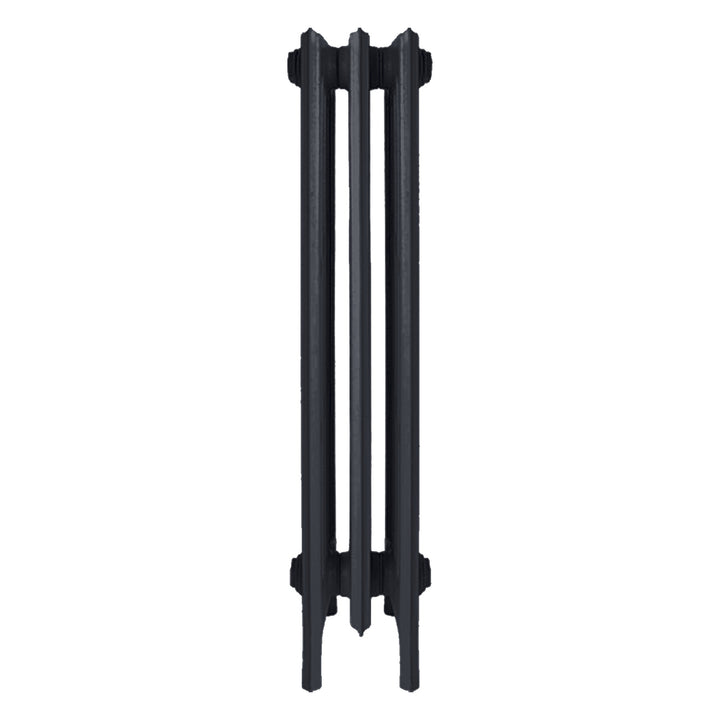 Grace - Astral Grey Dark Cast Iron Column Radiator H900mm x W212mm 6 Column - Wall Hung