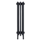 Grace - Astral Grey Dark Cast Iron Column Radiator H900mm x W212mm 6 Column - Wall Hung
