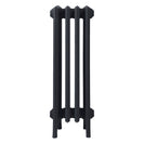 Grace - Astral Grey Dark Cast Iron Column Radiator H700mm x W272mm 6 Column - Wall Hung