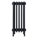 Grace - Astral Grey Dark Cast Iron Column Radiator H700mm x W333mm 6 Column - Wall Hung