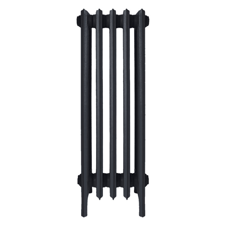Grace - Astral Grey Dark Cast Iron Column Radiator H900mm x W333mm 6 Column - Wall Hung