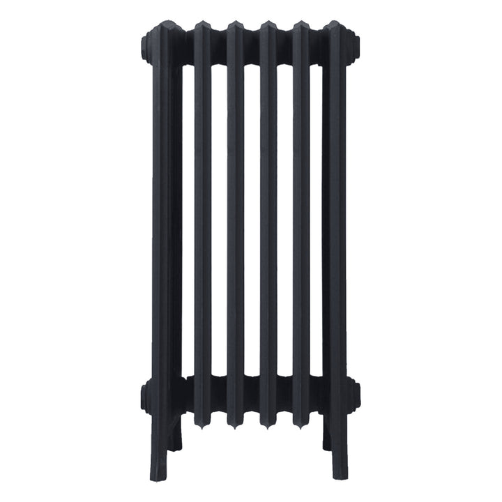 Grace - Astral Grey Dark Cast Iron Column Radiator H700mm x W393mm 6 Column - Wall Hung