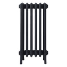Grace - Astral Grey Dark Cast Iron Column Radiator H700mm x W393mm 6 Column - Wall Hung
