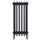Grace - Astral Grey Dark Cast Iron Column Radiator H950mm x W393mm 6 Column - Floor Standing