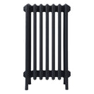 Grace - Astral Grey Dark Cast Iron Column Radiator H700mm x W454mm 6 Column - Wall Hung