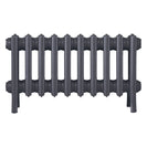 Grace - Astral Grey Mid Cast Iron Column Radiator H300mm x W635mm 4 Column - Wall Hung
