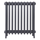 Grace - Astral Grey Mid Cast Iron Column Radiator H700mm x W635mm 4 Column - Wall Hung