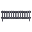 Grace - Astral Grey Mid Cast Iron Column Radiator H350mm x W998mm 4 Column - Floor Standing