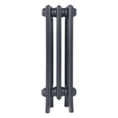 Grace - Astral Grey Mid Cast Iron Column Radiator H650mm x W212mm 4 Column - Floor Standing