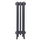 Grace - Astral Grey Mid Cast Iron Column Radiator H700mm x W212mm 4 Column - Wall Hung