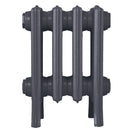 Grace - Astral Grey Mid Cast Iron Column Radiator H350mm x W272mm 4 Column - Floor Standing
