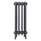 Grace - Astral Grey Mid Cast Iron Column Radiator H700mm x W272mm 4 Column - Wall Hung