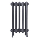 Grace - Astral Grey Mid Cast Iron Column Radiator H600mm x W333mm 4 Column - Wall Hung