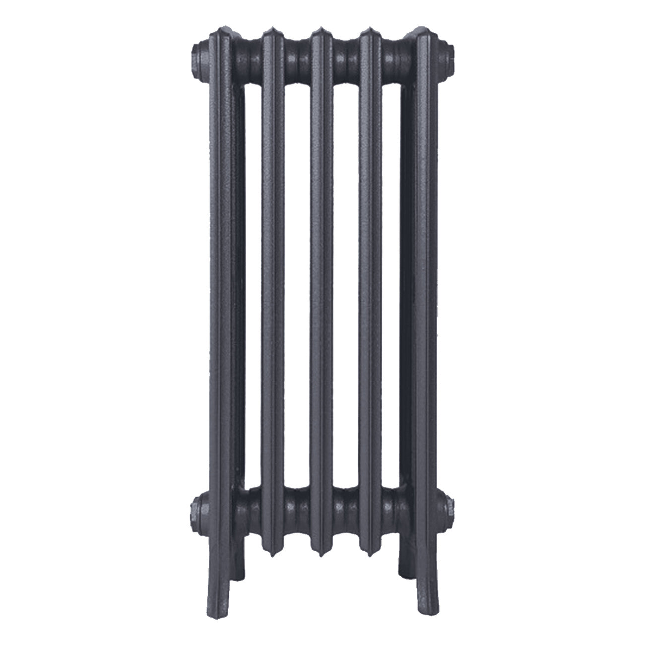 Grace - Astral Grey Mid Cast Iron Column Radiator H700mm x W333mm 4 Column - Wall Hung