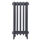 Grace - Astral Grey Mid Cast Iron Column Radiator H700mm x W333mm 4 Column - Wall Hung