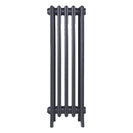 Grace - Astral Grey Mid Cast Iron Column Radiator H898mm x W333mm 4 Column - Wall Hung