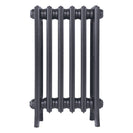 Grace - Astral Grey Mid Cast Iron Column Radiator H600mm x W393mm 4 Column - Wall Hung
