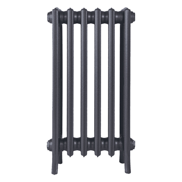Grace - Astral Grey Mid Cast Iron Column Radiator H700mm x W393mm 4 Column - Wall Hung