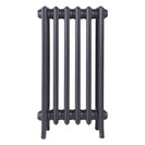 Grace - Astral Grey Mid Cast Iron Column Radiator H700mm x W393mm 4 Column - Wall Hung