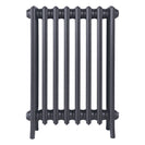 Grace - Astral Grey Mid Cast Iron Column Radiator H700mm x W514mm 4 Column - Wall Hung