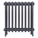 Grace - Astral Grey Mid Cast Iron Column Radiator H600mm x W575mm 4 Column - Wall Hung