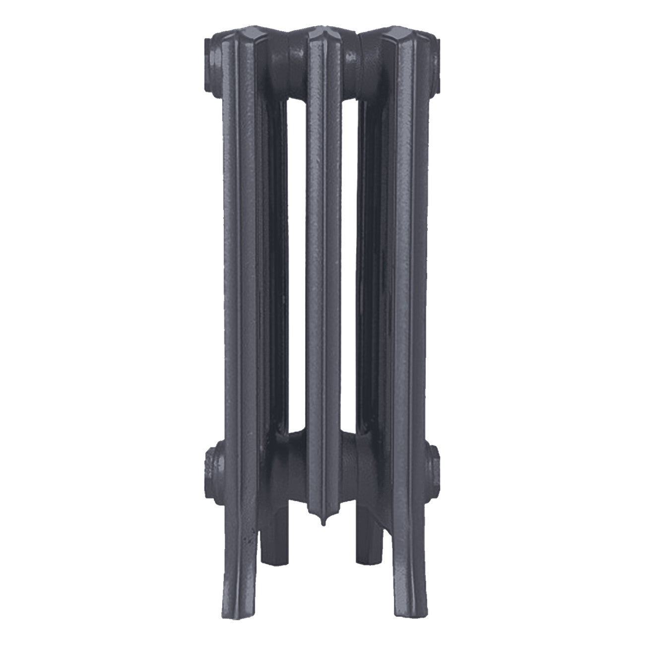 Grace - Astral Grey Mid Cast Iron Column Radiator H450mm x W212mm 6 Column - Wall Hung