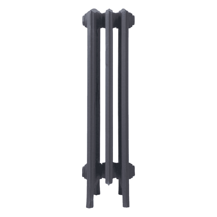 Grace - Astral Grey Mid Cast Iron Column Radiator H700mm x W212mm 6 Column - Wall Hung
