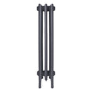 Grace - Astral Grey Mid Cast Iron Column Radiator H950mm x W212mm 6 Column - Floor Standing