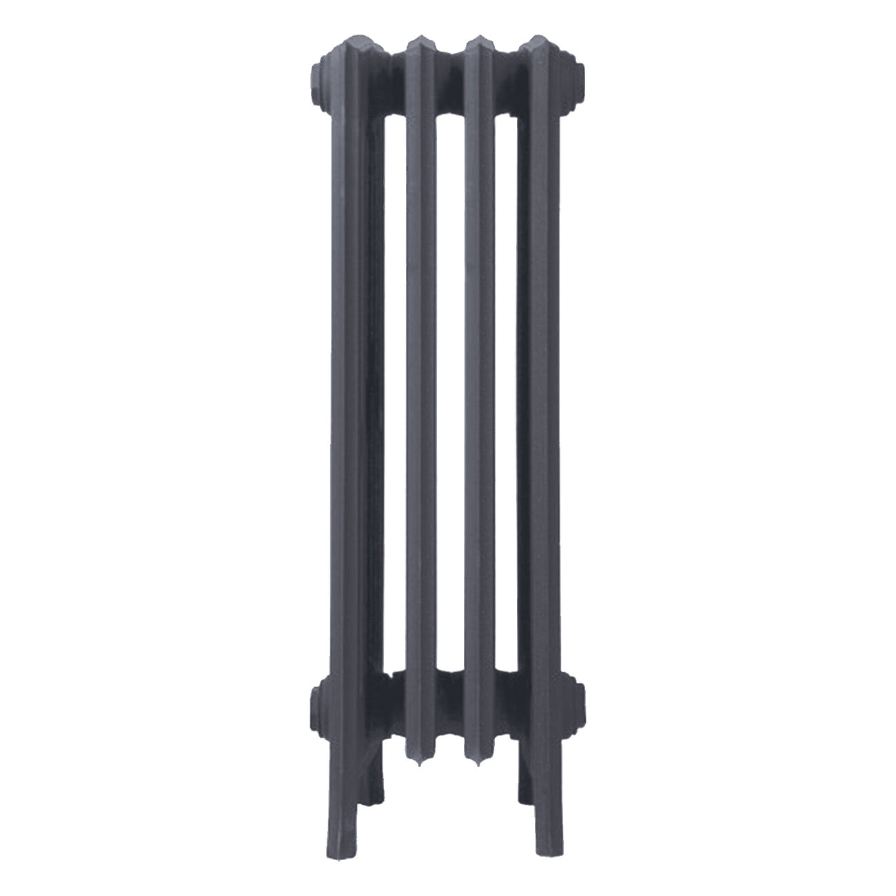 Grace - Astral Grey Mid Cast Iron Column Radiator H700mm x W272mm 6 Column - Wall Hung
