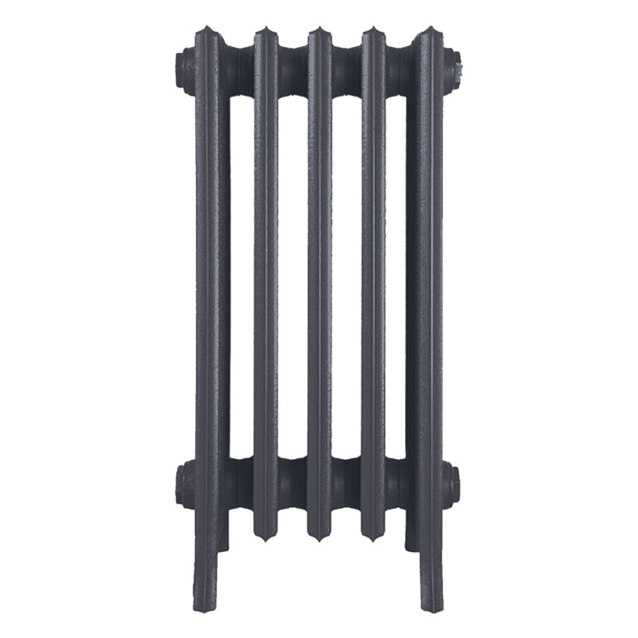 Grace - Astral Grey Mid Cast Iron Column Radiator H650mm x W333mm 6 Column - Floor Standing