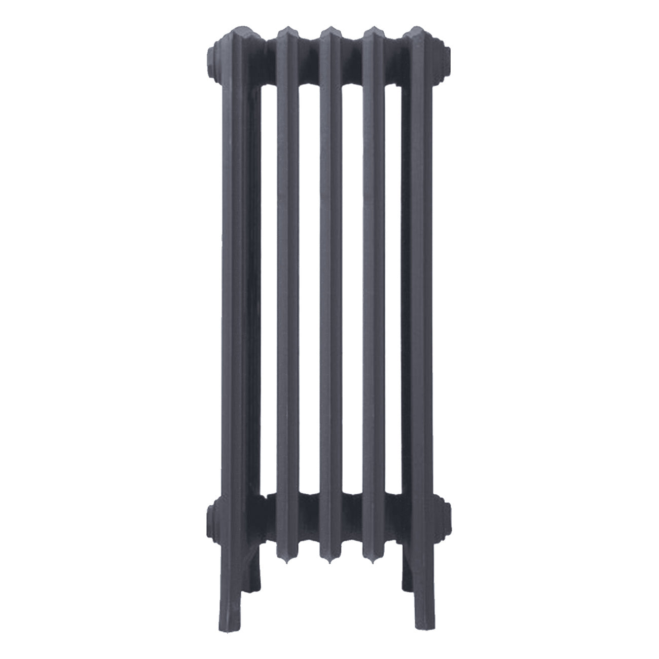 Grace - Astral Grey Mid Cast Iron Column Radiator H700mm x W333mm 6 Column - Wall Hung