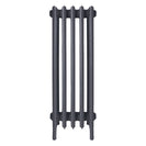 Grace - Astral Grey Mid Cast Iron Column Radiator H950mm x W333mm 6 Column - Floor Standing