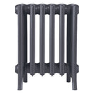 Grace - Astral Grey Mid Cast Iron Column Radiator H450mm x W393mm 6 Column - Wall Hung