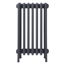 Grace - Astral Grey Mid Cast Iron Column Radiator H700mm x W454mm 6 Column - Wall Hung