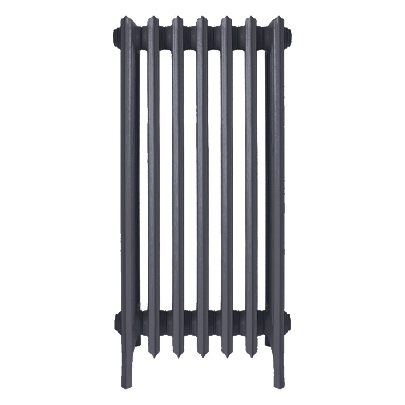 Grace - Astral Grey Mid Cast Iron Column Radiator H950mm x W454mm 6 Column - Floor Standing