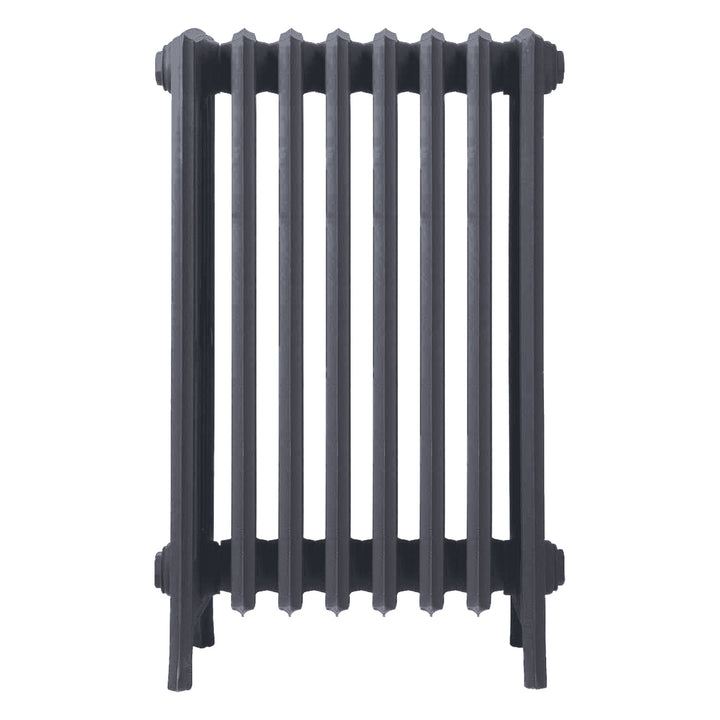 Grace - Astral Grey Mid Cast Iron Column Radiator H700mm x W514mm 6 Column - Wall Hung