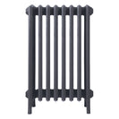 Grace - Astral Grey Mid Cast Iron Column Radiator H700mm x W514mm 6 Column - Wall Hung