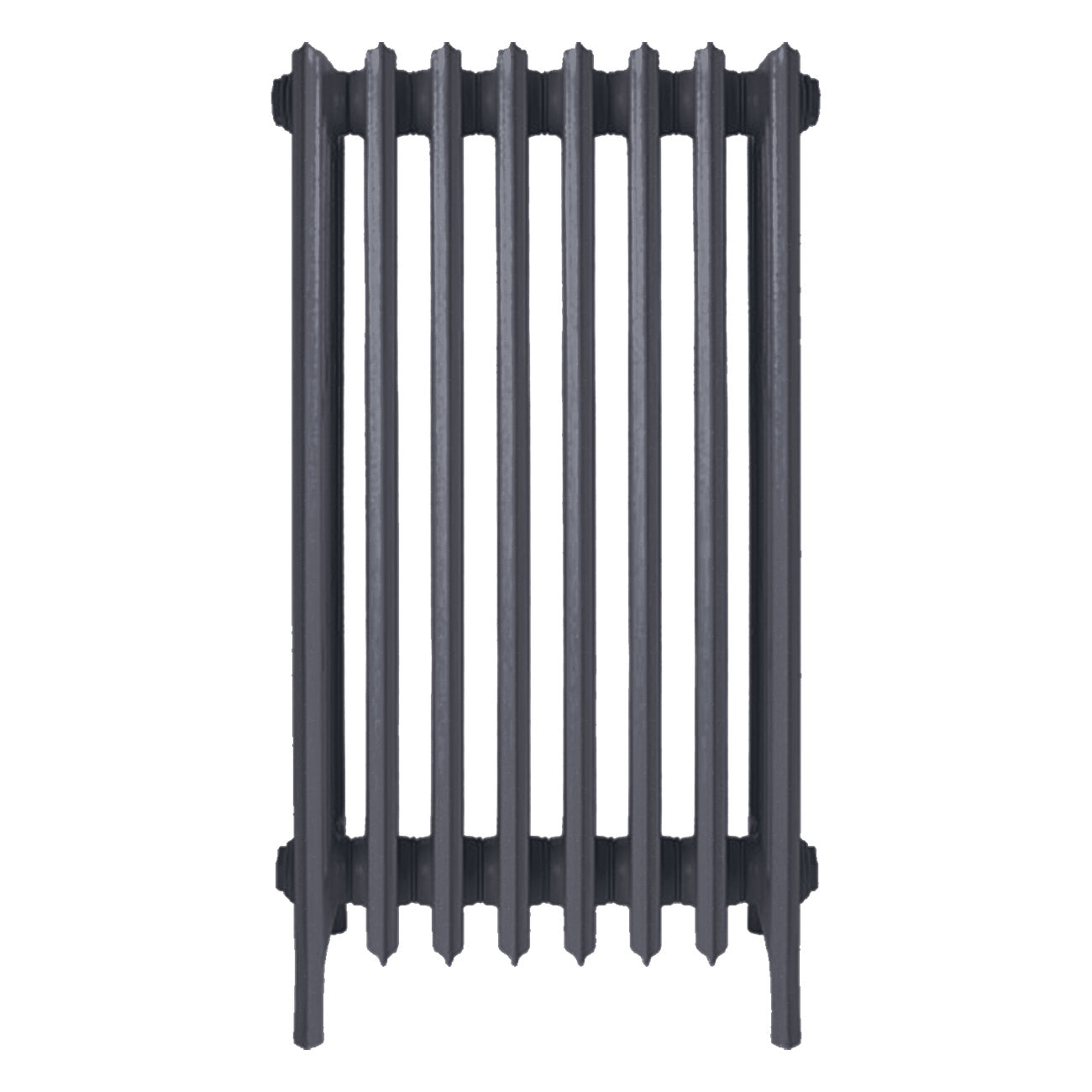 Grace - Astral Grey Mid Cast Iron Column Radiator H950mm x W514mm 6 Column - Floor Standing