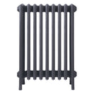Grace - Astral Grey Mid Cast Iron Column Radiator H700mm x W575mm 6 Column - Wall Hung