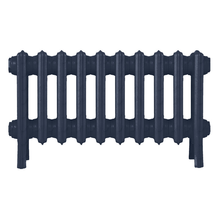 Grace - Anthracite Cast Iron Column Radiator H300mm x W635mm 4 Column - Wall Hung